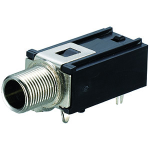 1/4" Jack, TRS, Switched, HTJ-064