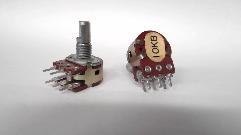 10KB Dual, Metal D-Shaft 15mm