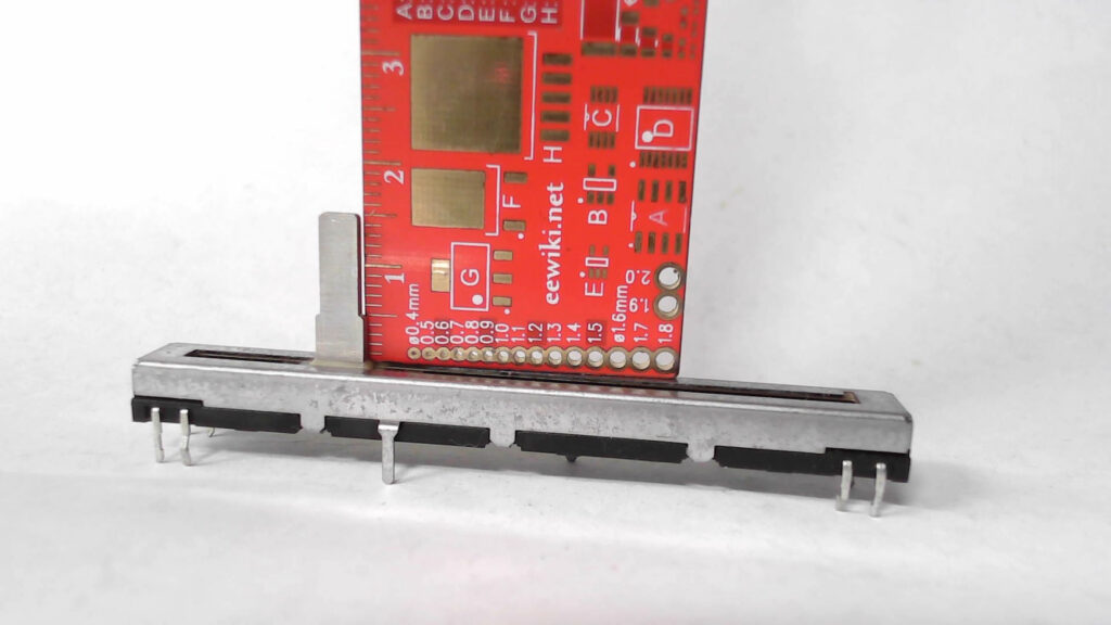 10KB Mono Slider, 60mm Travel, Metal
