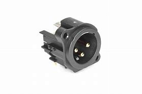 XLR Jack, Male, Right Angle