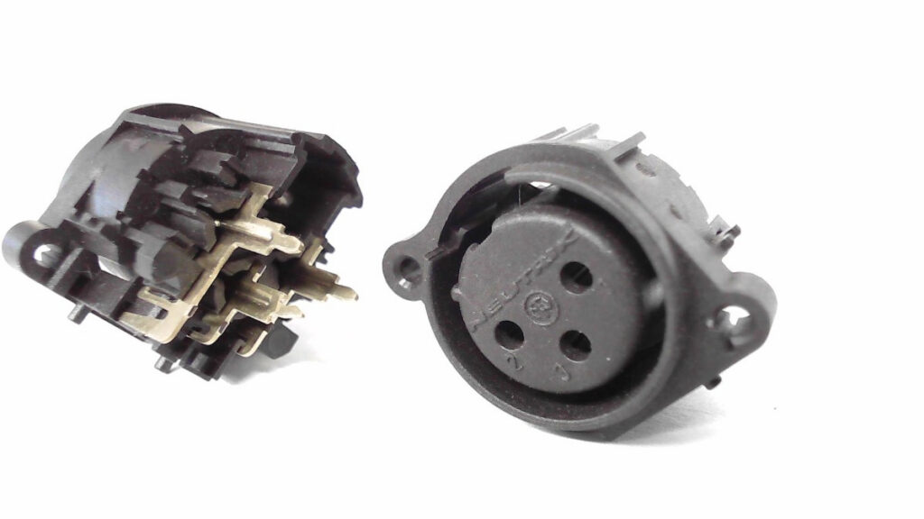 XLR Jack, Female, No Lock Tab