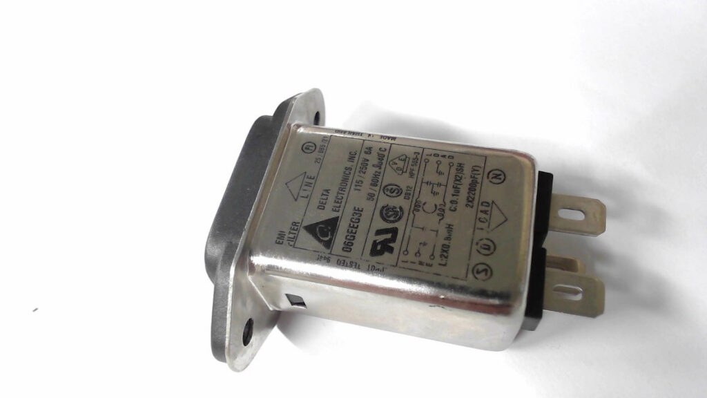 AC Inlet w/EMI Filter, IEC320-C14 PANEL