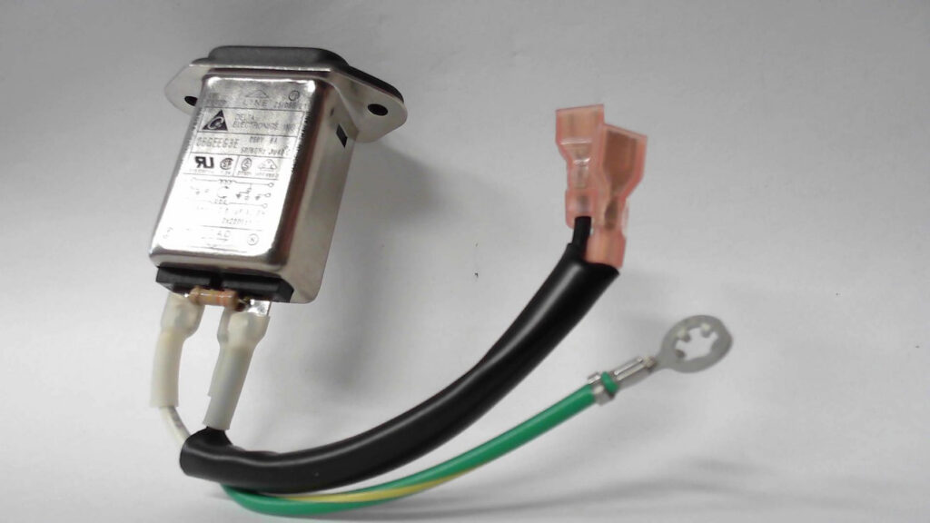 AC Inlet, Panel Mount, Flange