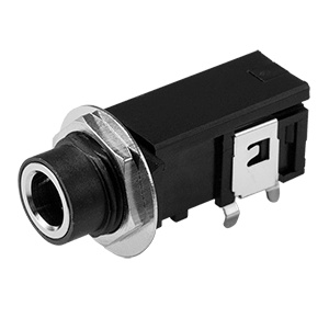 1/4" TS Jack, Single Switch