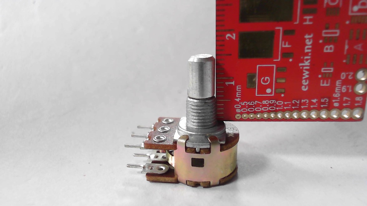 10KB Dual, Metal D-Shaft, 15mm - Image 2